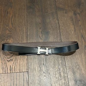 Authentic Hermes reversible belt